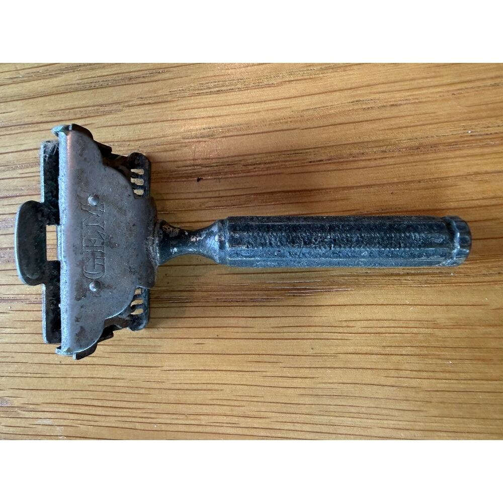 Antique GEM Single-Edge Safety Razor w/Box - Picture 6 of 9